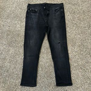 Banana Republic Skinny Fit Black Jeans